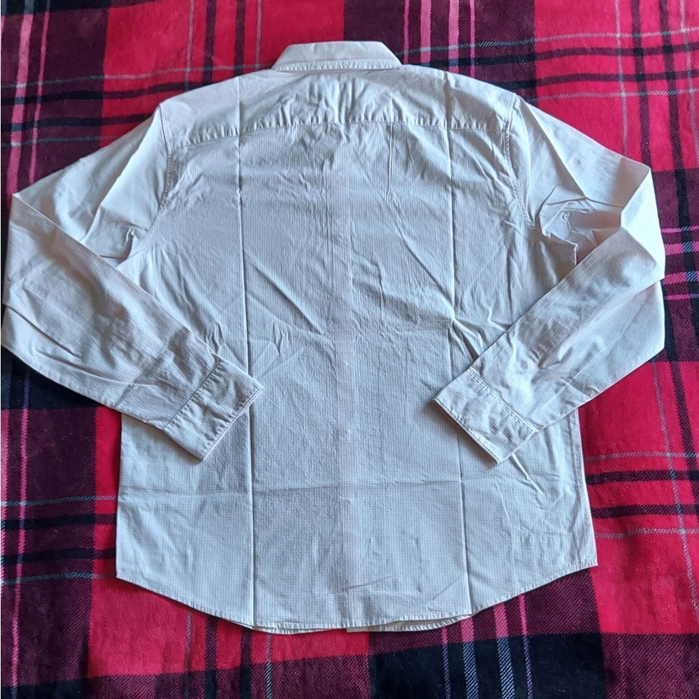 Abercrombie and Fitch Poplin Button Up shirt size XL NWT - Picture 10 of 12